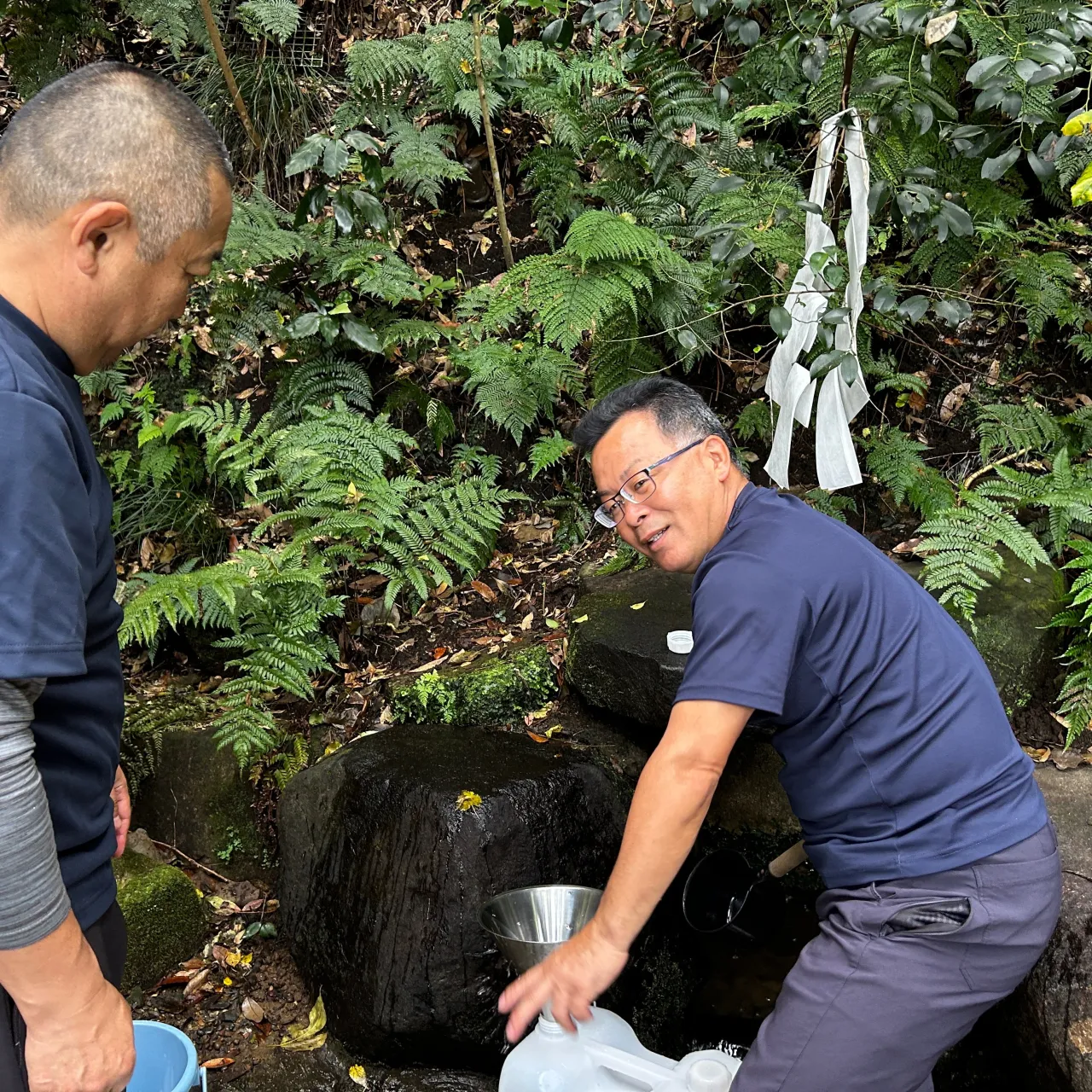 酒造りに重要な水を汲みに、鹿島神宮に行ってきました。